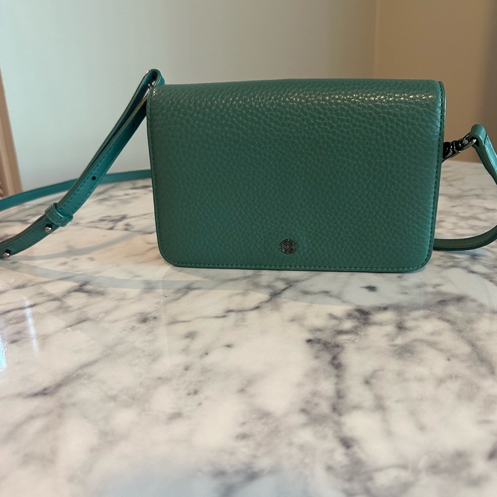 Dagne Dover Andra Crossbody Medium in RARE Liberty Green